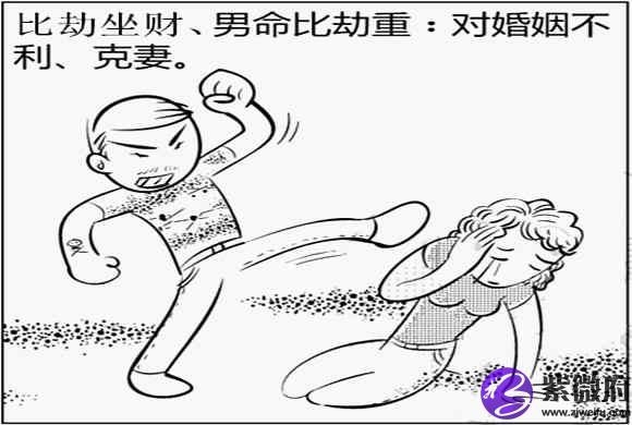 比肩坐正财