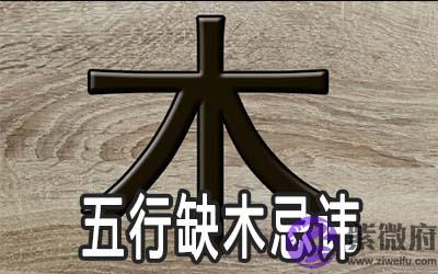 五行缺木的人忌讳什麽 五行缺木的人忌讳什麽