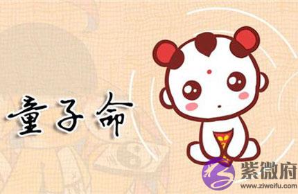 四柱生辰排盘有关童子命的说法