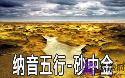 八字纳音五行：砂中金详解