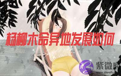 杨柳木命的人在异地发展怎麽样