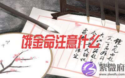 饿金命的人需要注意什麽