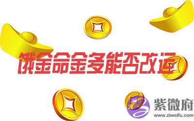 饿金命的人金多能改运吗