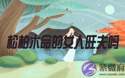 松柏木命的女人旺夫吗