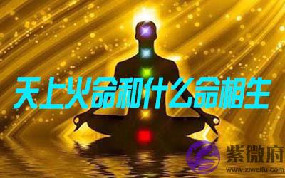 天上火命和什麽命相生