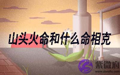 炉中火命和什麽命相克