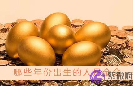 哪些年份出生的人是金命