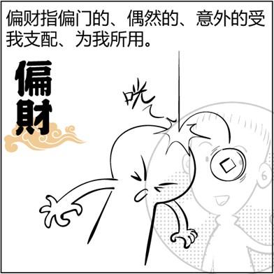 生辰命理学中的正财和偏财（实例）