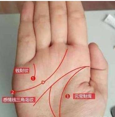 拥有此纹，夫子眼手相，一世有福，一家享清福