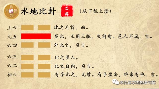实效国学解读《易经》：第8卦——水地比卦