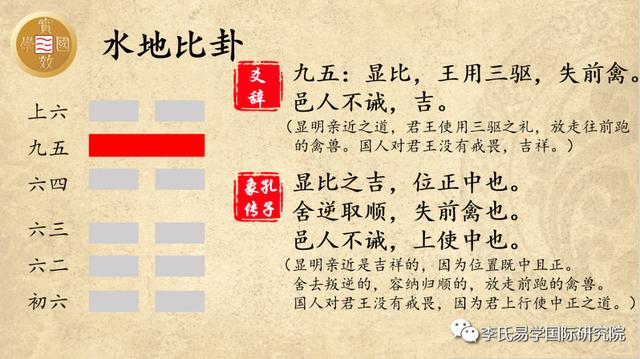 实效国学解读《易经》：第8卦——水地比卦