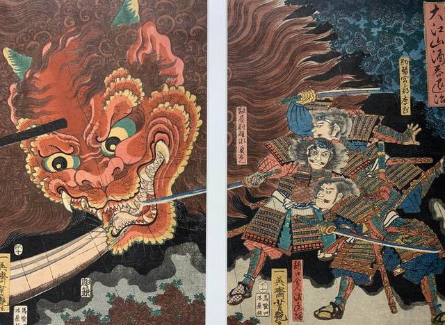 浮世绘中的“百鬼夜行”，北京呈现日本妖怪文化展