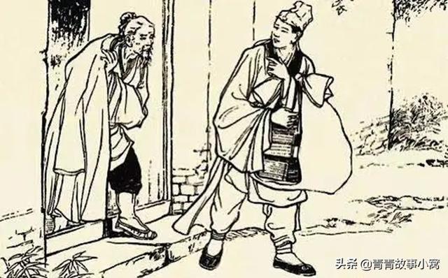 故事：@￥先生告诉男子，半月内别让老汉进屋，他当晚收留一老汉