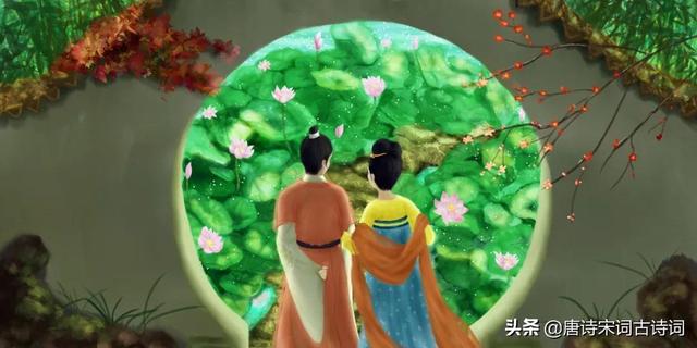 于今嫁与潘郎去，省得僧敲月下门