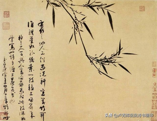 吴镇一个@￥占卜的巨富，不安于本行，成了诗书画印大师