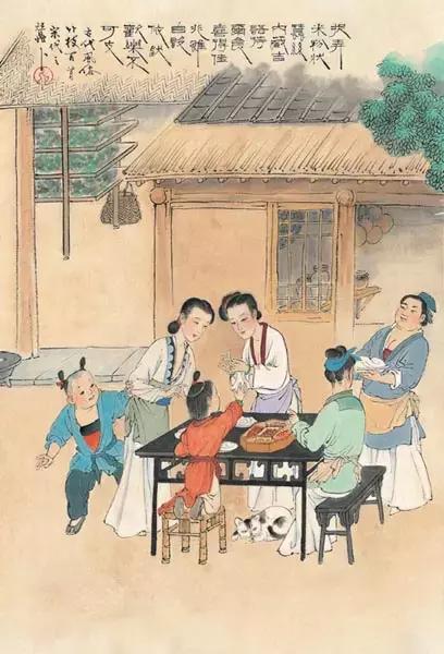 中国古代风俗一百图，珍藏！