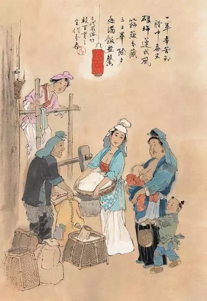 中国古代风俗一百图，珍藏！