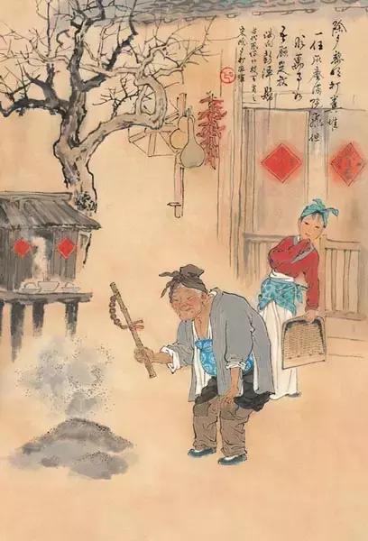 中国古代风俗一百图，珍藏！
