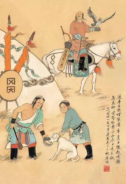 中国古代风俗一百图，珍藏！