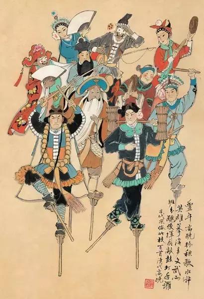 中国古代风俗一百图，珍藏！