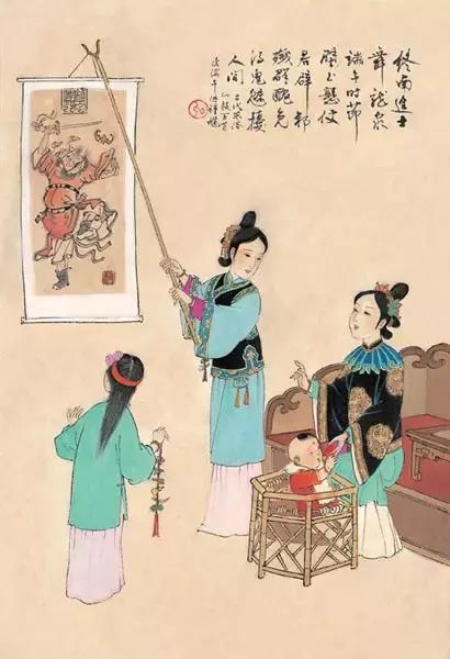 中国古代风俗一百图，珍藏！