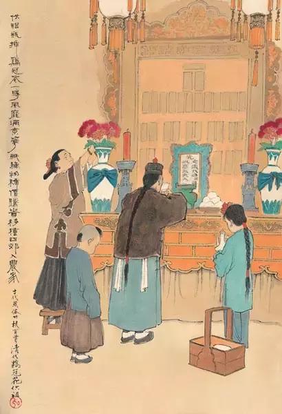 中国古代风俗一百图，珍藏！