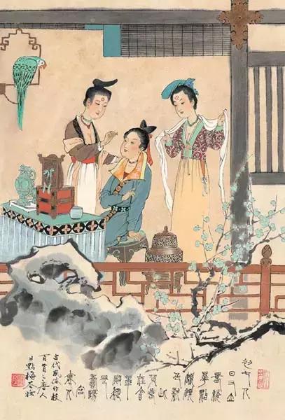 中国古代风俗一百图，珍藏！
