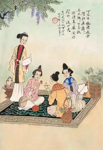 中国古代风俗一百图，珍藏！