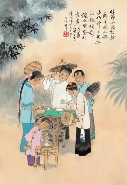 中国古代风俗一百图，珍藏！