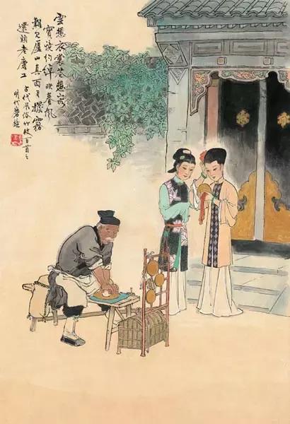 中国古代风俗一百图，珍藏！