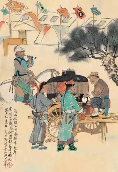 中国古代风俗一百图，珍藏！