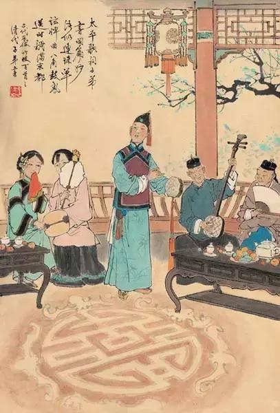 中国古代风俗一百图，珍藏！