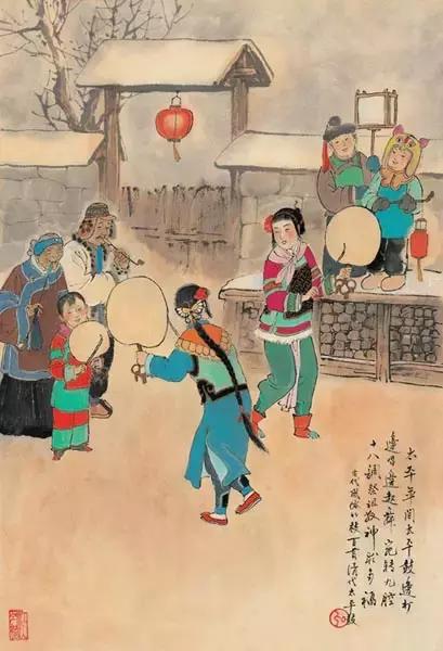 中国古代风俗一百图，珍藏！