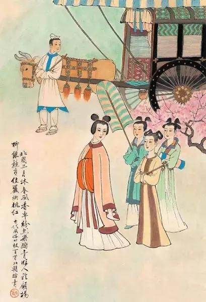 中国古代风俗一百图，珍藏！