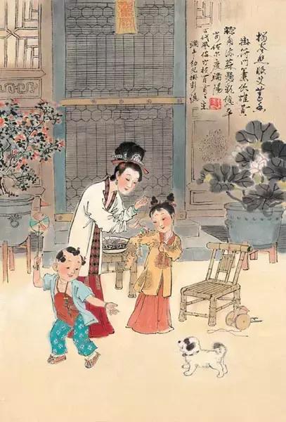 中国古代风俗一百图，珍藏！