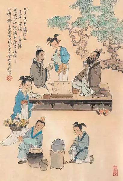 中国古代风俗一百图，珍藏！