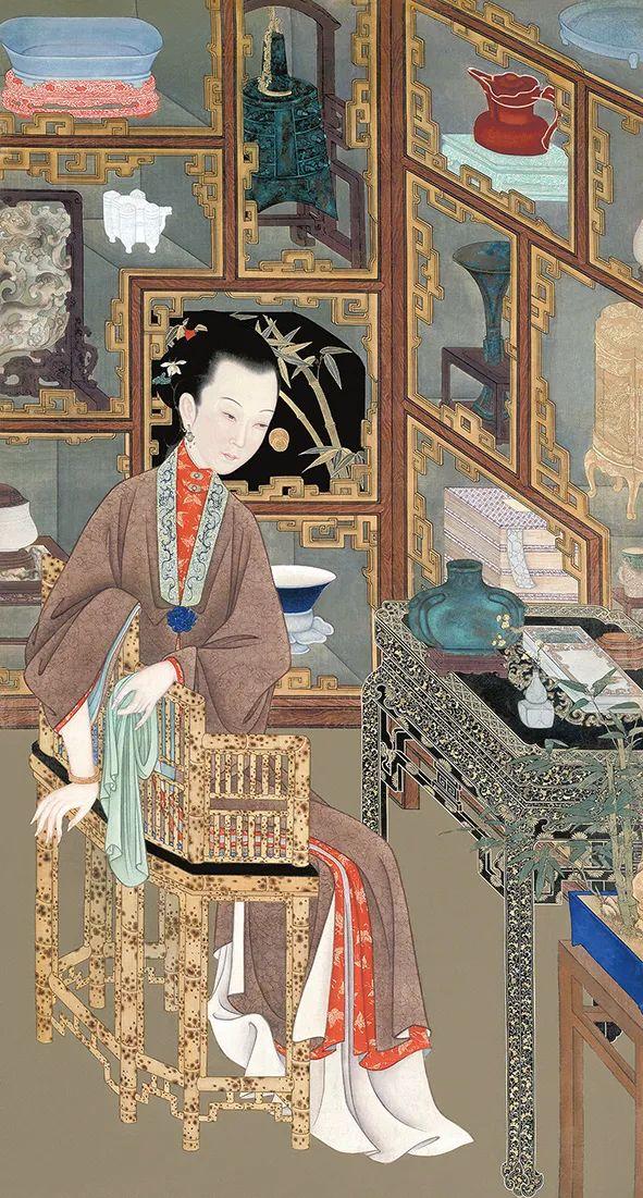 2022故宫挂历丨十二美人如画，日日生活如诗