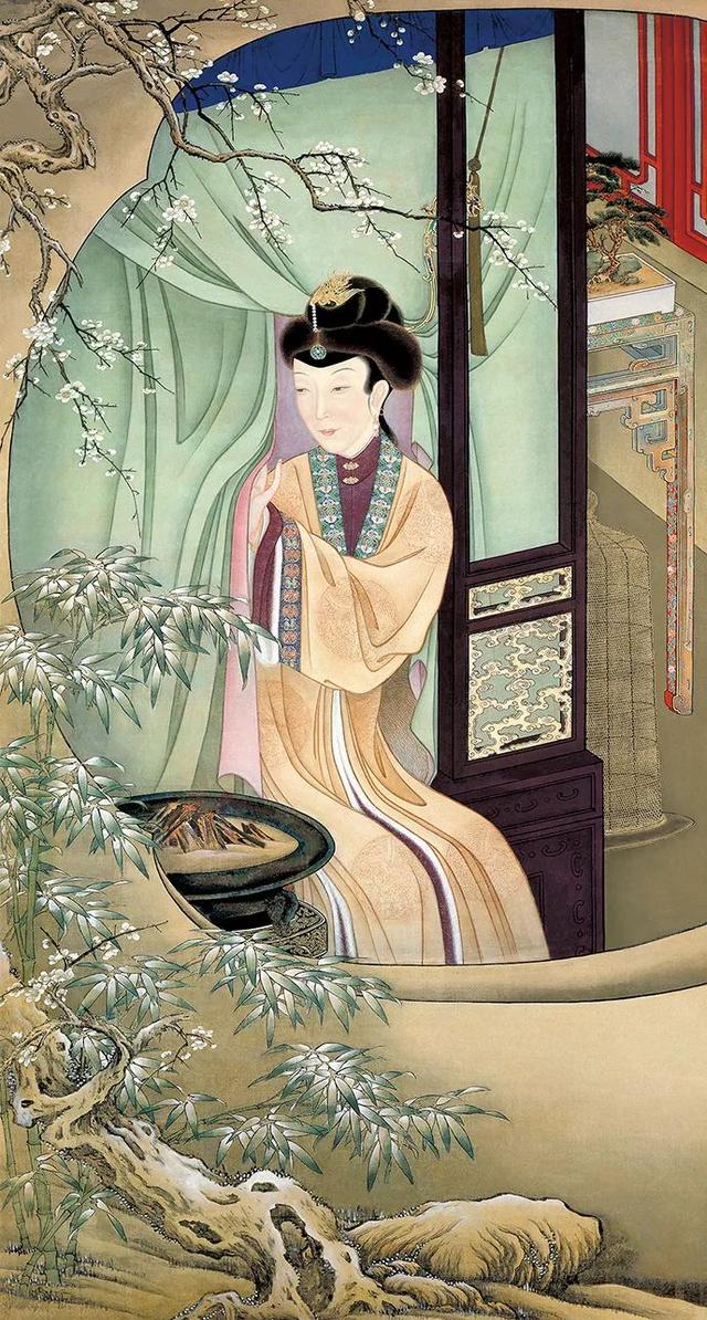 2022故宫挂历丨十二美人如画，日日生活如诗