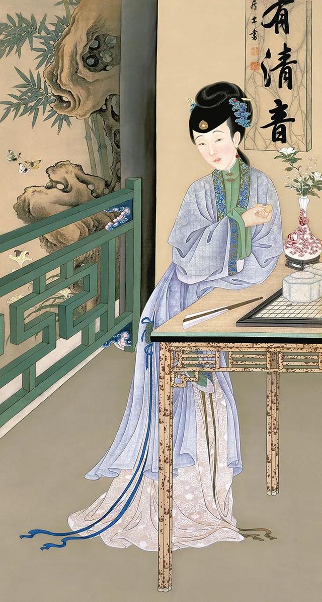 2022故宫挂历丨十二美人如画，日日生活如诗