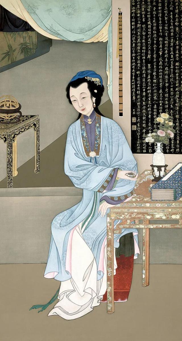 2022故宫挂历丨十二美人如画，日日生活如诗