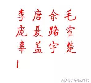 @￥是胡扯，猜你姓啥却可能是数学！