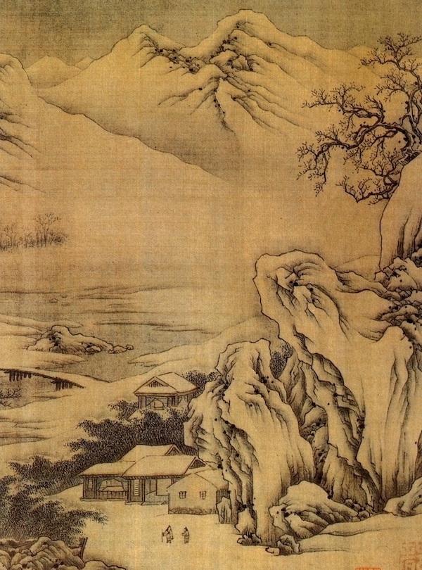 鉴赏｜小雪：书画印中的寒江独钓与流风回雪