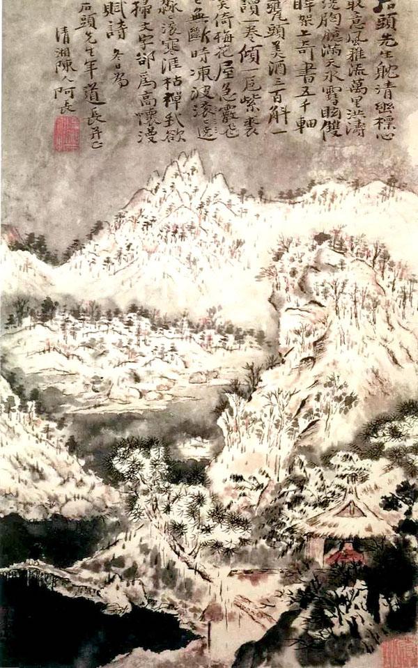 鉴赏｜小雪：书画印中的寒江独钓与流风回雪