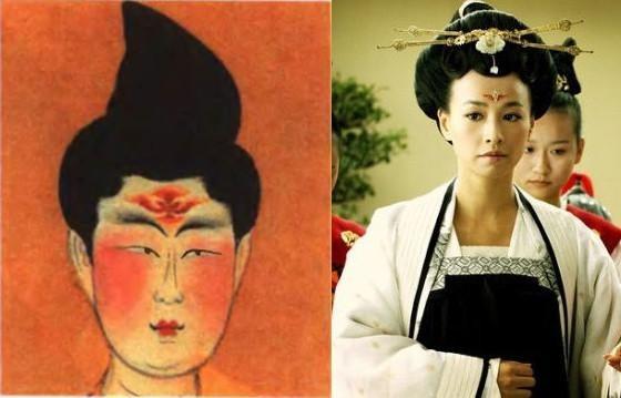 唐代妆容之生辰眉
