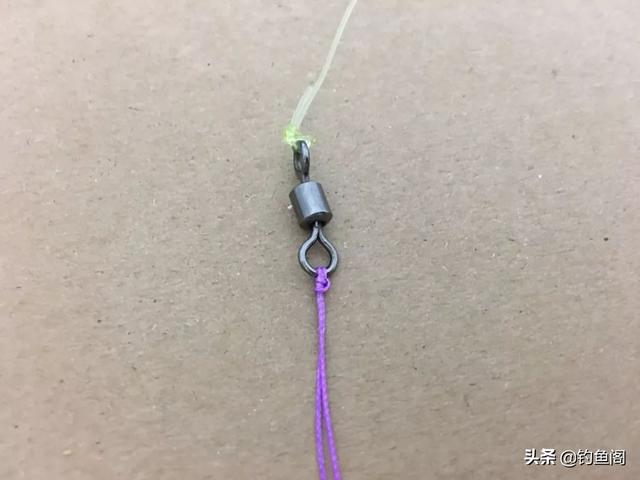 子线与生辰环的2种连接方式，简单易学，野钓使用多年