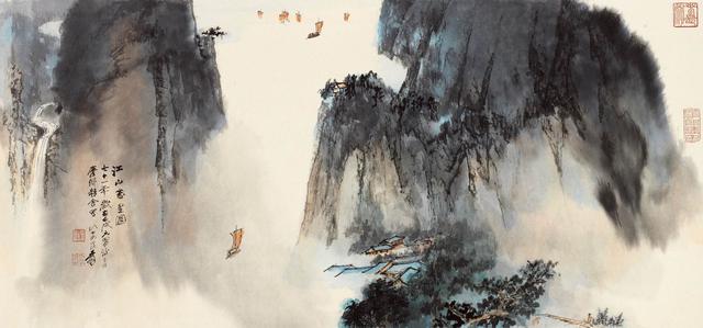 著名画家张大千一生命运赏析，真是生死有命，富贵在天