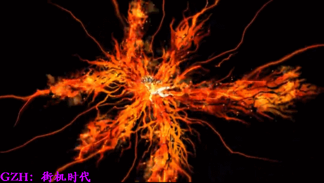 街机游戏强行“刻字”的超必杀，一直没搞懂豪鬼背后大字念什么