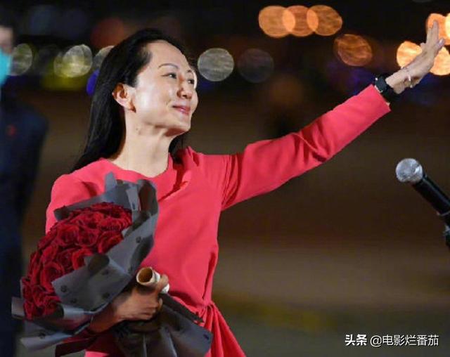 孟晚舟回国，港台明星纷纷致贺，女神张敏的生辰欢迎词，让人泪目