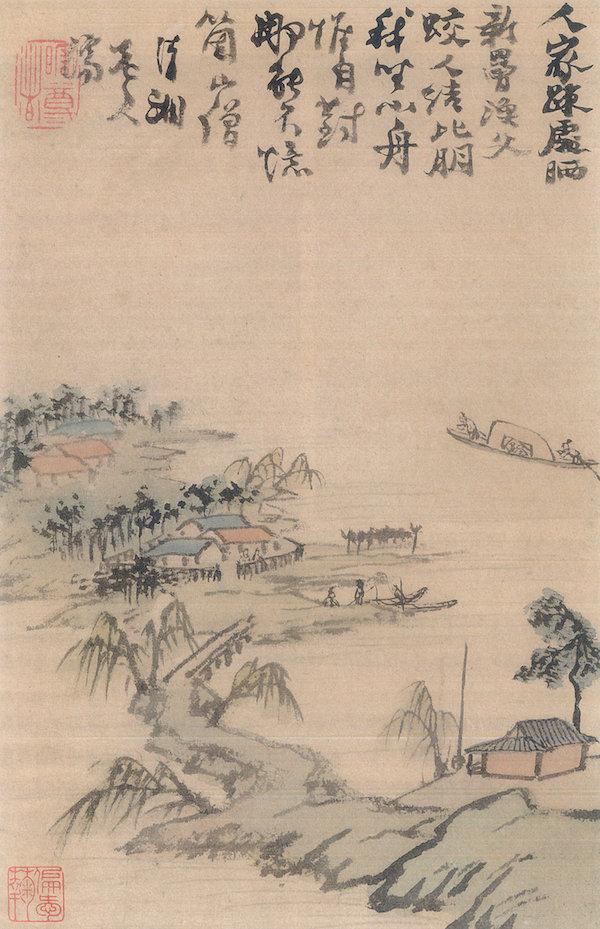 石涛八大合作绘画意外现“三胞”，刘海粟美术馆邀公众解疑