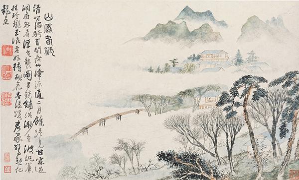 石涛八大合作绘画意外现“三胞”，刘海粟美术馆邀公众解疑
